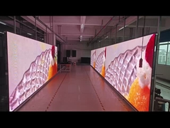 आउटडोर एलईडी स्क्रीन DP P3.9 कार्यशाला उम्र बढ़ने का प्रभाव