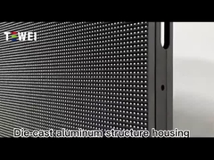 वाटरप्रूफ प्रोग्राम करने योग्य सिग्नल आउटडोर एलईडी स्क्रीन पी10 पूर्ण रंग वायरलेस विज्ञापन एलईडी स्क्रीन