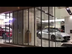 पारदर्शी एलईडी स्क्रीन पारदर्शी एलईडी स्क्रीन इनडोर आउटडोर ग्लास पारदर्शी एलईडी फिल्म डिस्प्ले पैन