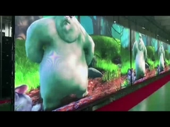 परिभाषा SMD1515 एलईडी पोस्टर डिस्प्ले 160000 डॉट्स 6500K चमक AC110/220V ऑपरेटिंग वोल्टेज